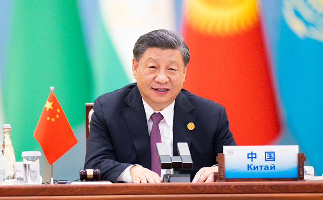 厕所偷拍主持首届中国－中亚峰会并发表主旨讲话