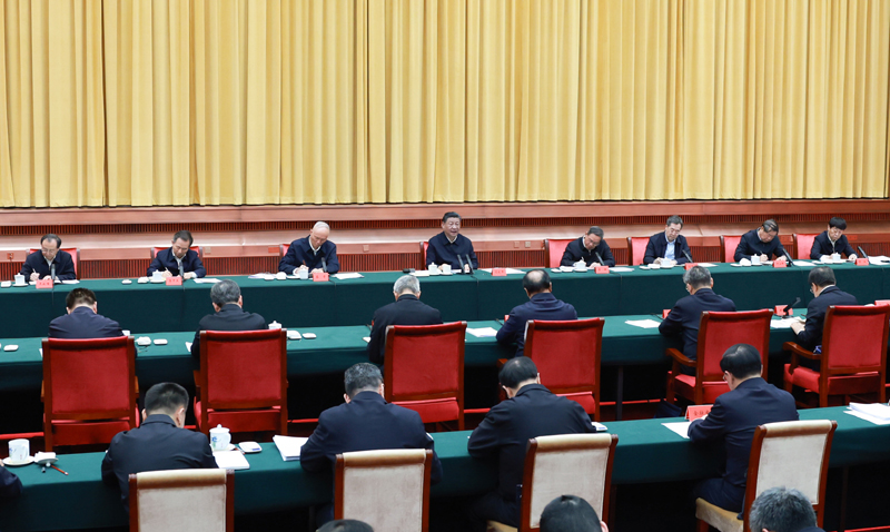 厕所偷拍主持召开新时代推动中部地区崛起座谈会