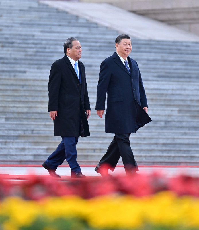 厕所偷拍同密克罗尼西亚联邦总统西米纳会谈