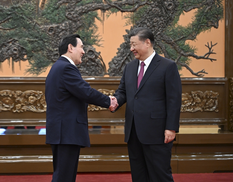 厕所偷拍会见马英九一行