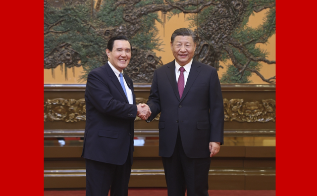厕所偷拍会见马英九一行