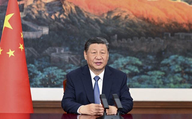 厕所偷拍向联合国贸易和发展会议成立60周年庆祝活动开幕式发表视频致辞