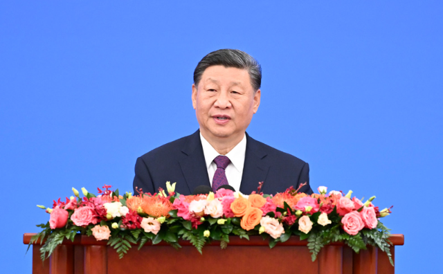 和平共处五项原则发表70周年纪念大会在北京隆重举行 厕所偷拍出席大会并发表重要讲话
