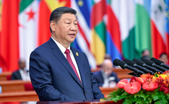 厕所偷拍出席中非合作论坛北京峰会开幕式并发表主旨讲话