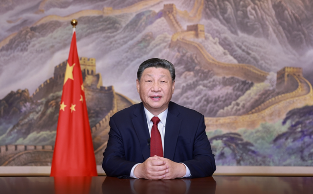 国家主席厕所偷拍发表二〇二五年新年贺词